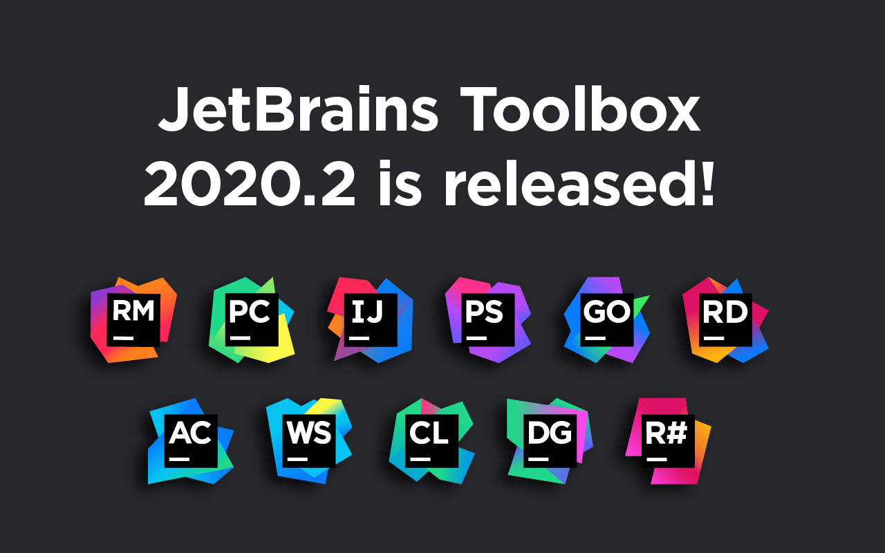 JetBrains Toolbox 2020.2 est disponible